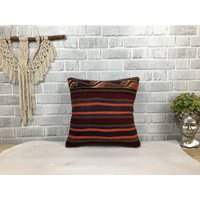 Handgemachtes Kelim Kissen, 16 X Boho Geschenk Outdoor 3678 von kilimpillowkingdom