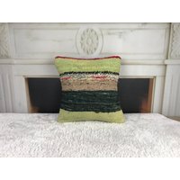 Kelim Kissen, Akzent Sofakissen, Bettwäsche Kissen Für Deko, Außenkissen, Streifenkissen, 12x12 347 von kilimpillowkingdom