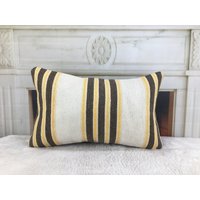 Kelim Kissen, Boho Outdoor Sofa Deko 12 X 20 Couch Home Dekor Wolle Kissen, 2260 von kilimpillowkingdom