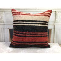 Kelim Kissen, Handgemachtes 20 X Boho Gestreiftes Outdoor Dekokissen, 2776 von kilimpillowkingdom