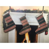 Vintage Teppichsocke, Weihnachtssocken, Türkenteppichsocke, Weihnachtssocke, Dekosocke von kilimpillowkingdom