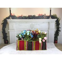 Wohndeko Korb, Blumen Boden Flur Topf Pflanzentopf Bezug, Blumentopf Wowen Rechteck Aufbewahrung, Ph 2314 von kilimpillowkingdom