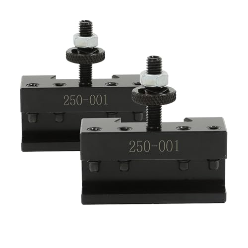 kimllier OXA 250-001 Werkzeughalter aus Stahl, Schnellwechsel, Dreh- und Verblenddrehmaschine, Pfostenhalter, passend für Drehmaschine, 3 Stück von kimllier