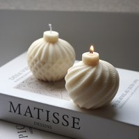 Christbaumkugel Kerze | Weihnachtsbaumkugel Candle Aus 100% Natürlichem Rapswachs Christbaumkugel Kerze | Weihnachtsbaumkugel Candle Aus 100% Natürlichem Rapswachs von kimsinutishop