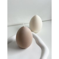 Ei Kerze Aus 100% Natürlichem Rapswachs Ei Kerze Aus 100% Natürlichem Rapswachs von kimsinutishop