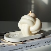Große Knotenkerze | Xxl Knotcandle von kimsinutishop