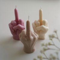 Mittelfinger Kerze Handgemacht Aus Veganem Rapswachs Mittelfinger Kerze Handgemacht Aus Veganem Rapswachs von kimsinutishop