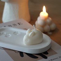 Osterhasenkerze | Ostern Frühling Handgemacht Aus 100% Natürlichem Rapswachs Osterhasenkerze | Ostern Frühling Handgemacht Aus 100% Natürlichem Rapswachs von kimsinutishop