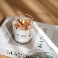 Salted Caramel Iced Coffee Duftkerze | Getränke Kerze Mit Eiswürfeln Geschenkidee Handgemacht Aus Soja-/& Gelwachs Duft Salted Caramel Iced Coffee Duftkerze | Getränke Kerze Mit Eiswürfeln Geschenkidee Handgemacht Aus Soja-/& Gelwachs Duft von kimsinutishop