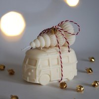Weihnachts-Set Kerzen | Bulli, Weihnachtsbaum von kimsinutishop