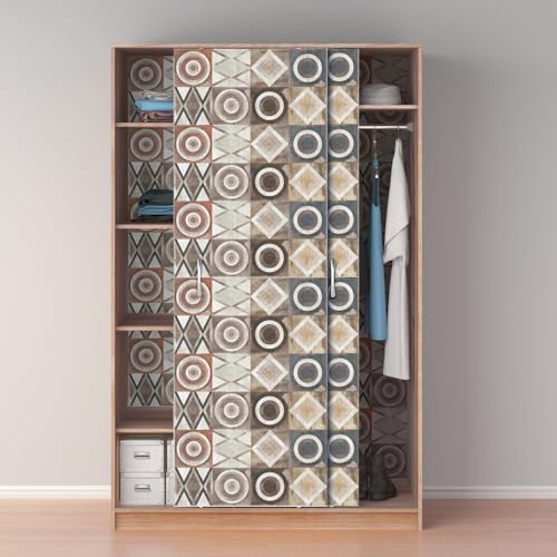 Kina - RA0217 Klebefolie für Möbel und Wände kratzfest wasserdicht Wandaufkleber Geometrische PVC Tapete für Wand Haushaltsgeräte Küche Badezimmer Kina - RA0217 Klebefolie für Möbel und Wände kratzfest wasserdicht Wandaufkleber Geometrische PVC Tapete für Wand Haushaltsgeräte Küche Badezimmer von kina