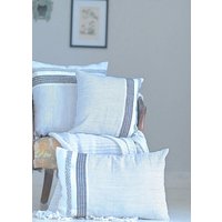 3Er Set Kala Baumwolle/Bio-Baumwolle/Akzentkissen/Kissenbezüge/Weiß von kinchebyPayal