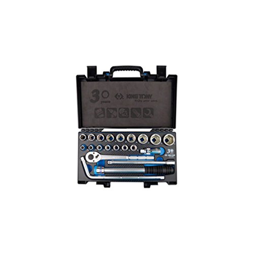 Caja de vasos 1/2" con accesorios - 21piezas 30°ANIVERSARIO Caja de vasos 1/2" con accesorios - 21piezas 30°ANIVERSARIO von king tony