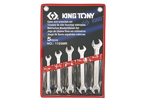 King Tony – 5 pcs. Jg. Ringmaulschlüssel Lünette von king tony