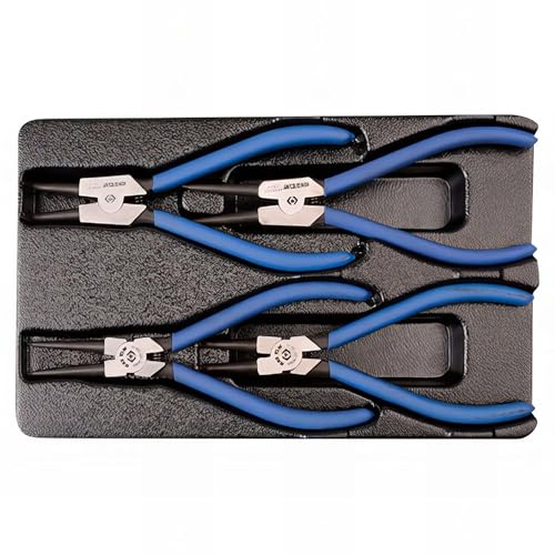 king tony Termoformado 4 alicates circlips para cofre king tony Termoformado 4 alicates circlips para cofre von king tony