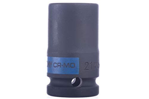 KING TONY Vaso de Impacto Largo pared fina 1/2" 21mm KING TONY Vaso de Impacto Largo pared fina 1/2" 21mm von king tony