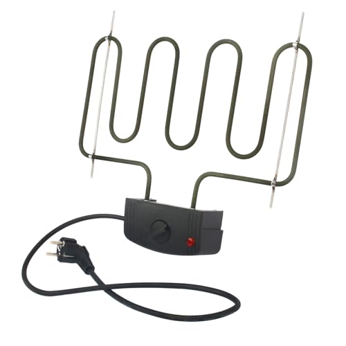 kingsea Heizspirale,Elektroheizung 2000W,Universal Heizschlange,Räucherofen Zubehör von kingsea