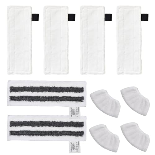 kingsea Steam Mop Replacement Pads Compatible with Karcher SC Steam Cleaner, Microfiber Mop Cloth Steam Pocket Mop Pads Set for SC Floor Nozzle SC2 SC3 SC4 SC5 von kingsea