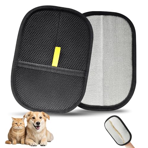 kinoco Epilierer für Haustiere, elektrostatische Handschuhe zur Haarentfernung für Haustiere, wiederverwendbar, für Katzen und Hunde, Möbel, Teppiche, Vorhänge – 1 Stück kinoco Epilierer für Haustiere, elektrostatische Handschuhe zur Haarentfernung für Haustiere, wiederverwendbar, für Katzen und Hunde, Möbel, Teppiche, Vorhänge – 1 Stück von kinoco