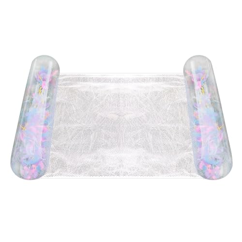 Aufblasbare Pool Float Hängematte, Mehrzweck Aufblasbare Pool Floats, Schwimmbett Schwimmbad Liege Aufblasbar, Pool Float Bett Hängematte Faltbar für Pool, Strand Aufblasbare Pool Float Hängematte, Mehrzweck Aufblasbare Pool Floats, Schwimmbett Schwimmbad Liege Aufblasbar, Pool Float Bett Hängematte Faltbar für Pool, Strand von kinrguiyuez