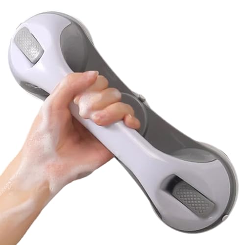 Duschgriffe Für Ältere Menschen | Sicherheitsgrenze Für Mobilitätshilfen Mit Saugnäpftasse Für Toilette, Schwere Handläufe Grip Assist No-Fixierungen Für Ältere Menschen, Handicap, Senioren F von kinrguiyuez