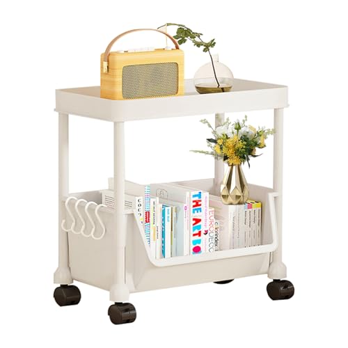 Mobile Bücherregalwagen mit n | Movable Bookshelf Cart, Klassenzimmer Deskside Rolling Bookase Book Lagerregal | Multifunktionaler Mobilfstachel-Speicher-Organisatorregal für Küchenartikel Mobile Bücherregalwagen mit n | Movable Bookshelf Cart, Klassenzimmer Deskside Rolling Bookase Book Lagerregal | Multifunktionaler Mobilfstachel-Speicher-Organisatorregal für Küchenartikel von kinrguiyuez