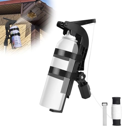 Sprühdose Stangenadapter -Adjustable Winkelspray -Extender, Sprays Halter, Flaschenhalter, universelle Gewindespitze, für Deckenbeschichtung Innenbetreuung Färbentür Rahmen Aerosolspray von kinrguiyuez