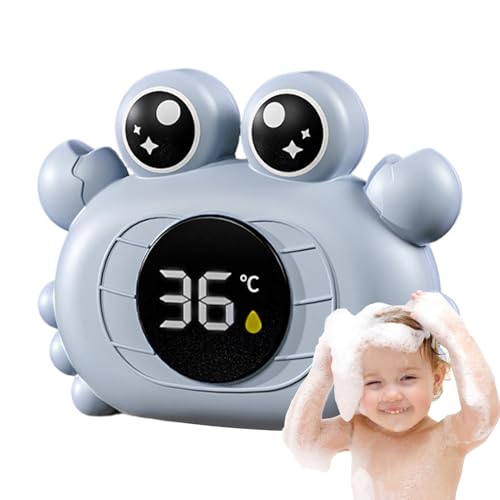 kinrguiyuez Baby Badezimmer Thermometer | Schwimmendes Badespielzeug | Wasserdichtes Thermometer In Krabbe Enten Form Für Badezeit Für Mädchen kinrguiyuez Baby Badezimmer Thermometer | Schwimmendes Badespielzeug | Wasserdichtes Thermometer In Krabbe Enten Form Für Badezeit Für Mädchen von kinrguiyuez
