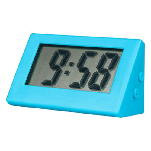 kinrguiyuez Batterie-Digitaluhr klein, Reise-Digitaluhr - Reiseuhr Schreibtischuhren Timer - Digitale kleine Uhr, tragbares Desktop-Ornament, elektrische Uhren für Klassenzimmerbedarf, kinrguiyuez Batterie-Digitaluhr klein, Reise-Digitaluhr - Reiseuhr Schreibtischuhren Timer - Digitale kleine Uhr, tragbares Desktop-Ornament, elektrische Uhren für Klassenzimmerbedarf, von kinrguiyuez