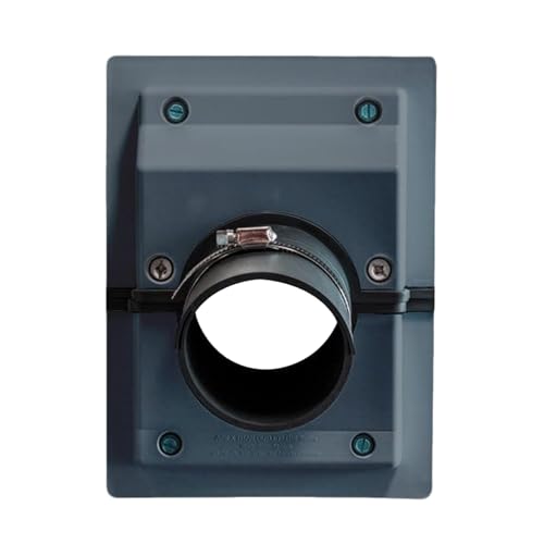 kinrguiyuez HVAC Wanddurchführung Abdeckung Set | Klimaanlage Kältemittelleitungen Abdeckung | Schutzmantel für Kältemittelleitung Verlegung Wärmepumpensysteme Klimaanlage Installateure von kinrguiyuez