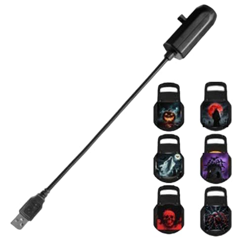 kinrguiyuez Halloween Projektor Für Außenbereich - 360 Grad Rotierender USB Halloween Projektor Lampe | LED Nachtlicht Deko Für Terrasse Wand Decke Zuhause Garten kinrguiyuez Halloween Projektor Für Außenbereich - 360 Grad Rotierender USB Halloween Projektor Lampe | LED Nachtlicht Deko Für Terrasse Wand Decke Zuhause Garten von kinrguiyuez