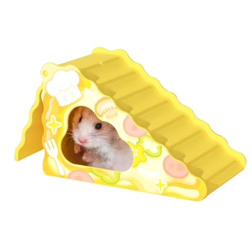 kinrguiyuez Hamsterhaus Käseform, Hamsterhaus, 2-in-1 Antirutsch Kletterrampe Habitat Deko für Nagemäuse Nesting Futtersuche Spiel Landschaftsaktivitäten kinrguiyuez Hamsterhaus Käseform, Hamsterhaus, 2-in-1 Antirutsch Kletterrampe Habitat Deko für Nagemäuse Nesting Futtersuche Spiel Landschaftsaktivitäten von kinrguiyuez