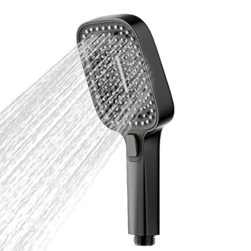 kinrguiyuez Hochdruck Duschköpfe | Leistungsstarker Großer Handheld Duschkopf | Badezimmer Accessoires mit Mehrfachmodi | für Hotel Wohnung Zuhause Badewanne Wohnheim Kinder Erwachsene Haustiere kinrguiyuez Hochdruck Duschköpfe | Leistungsstarker Großer Handheld Duschkopf | Badezimmer Accessoires mit Mehrfachmodi | für Hotel Wohnung Zuhause Badewanne Wohnheim Kinder Erwachsene Haustiere von kinrguiyuez
