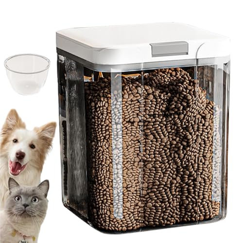 kinrguiyuez Hundefutter Aufbewahrungsbehälter | Lebensmittel Aufbewahrungsbehälter,5L Luftdichter Transparenter Stapelbarer Küchenorganizer Mit Frischeschutz Für Vorratsschränke Haushalte Garagen kinrguiyuez Hundefutter Aufbewahrungsbehälter | Lebensmittel Aufbewahrungsbehälter,5L Luftdichter Transparenter Stapelbarer Küchenorganizer Mit Frischeschutz Für Vorratsschränke Haushalte Garagen von kinrguiyuez