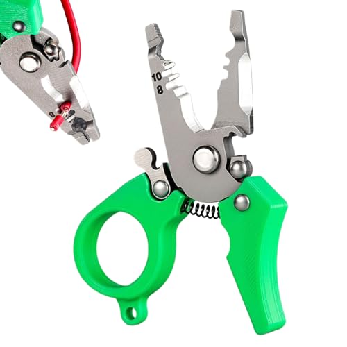 kinrguiyuez Kabelabisolierer,Multifunktionale Kleine Abisolierzange - Elektrisches Schneidwerkzeug zum Teilen Wickeln Trimmen Klemmend Abisolieren & Scherwerkzeug kinrguiyuez Kabelabisolierer,Multifunktionale Kleine Abisolierzange - Elektrisches Schneidwerkzeug zum Teilen Wickeln Trimmen Klemmend Abisolieren & Scherwerkzeug von kinrguiyuez