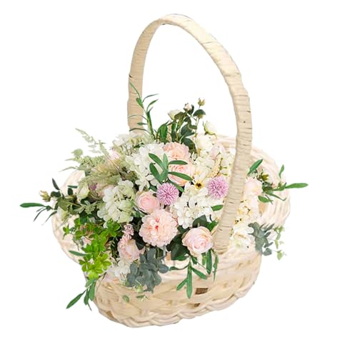 kinrguiyuez Mini Geflochtener Blumenkorb, Kunstgeflecht Korb Hochzeit Tischdekoration, Fotografie Deko Aufbewahrung Kinderzimmer Schlafzimmer Wohnung kinrguiyuez Mini Geflochtener Blumenkorb, Kunstgeflecht Korb Hochzeit Tischdekoration, Fotografie Deko Aufbewahrung Kinderzimmer Schlafzimmer Wohnung von kinrguiyuez