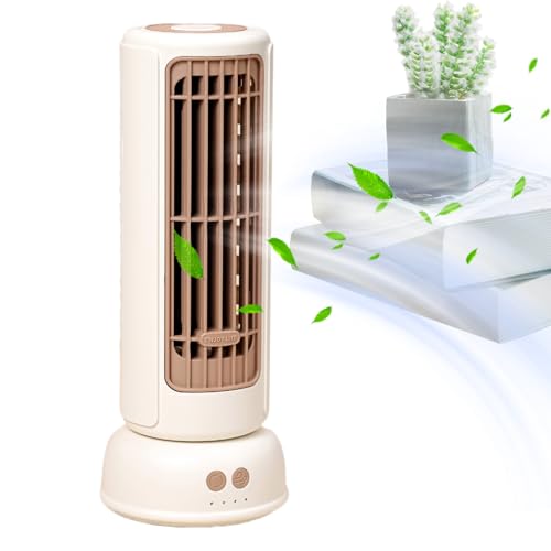 kinrguiyuez Oszillierender Ventilator - Vertikaler Ventilator Turm - 3 Geschwindigkeiten Tragbarer Ventilator Für Zuhause Studentenunterkünfte Kinderzimmer Keller Garage Garten Büro Camping Küche Und von kinrguiyuez
