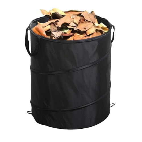 kinrguiyuez Robuster Outdoor Camping Mülleimer - Klappbarer Kompostbehälter Für Outdoor - Tragbarer Abfallbehälter Für Picknick Garten Festival Wanderung von kinrguiyuez