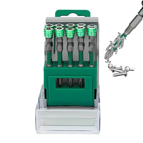 kinrguiyuez Starke Magnetische Schraubendreher Bohrer Set - Anti-Rutsch Elektrische Präzisionsbohrer Kit | Multifunktionales Schrauben-Set Ergonomisch für Auto Elektronik von kinrguiyuez