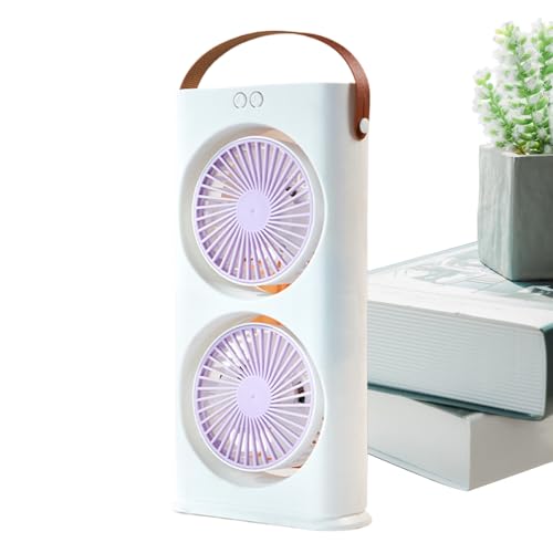 kinrguiyuez Tischventilator | 3 Geschwindigkeiten Tragbarer Schreibtisch Kühlventilator - 90 Grad Schwenkbarer Tischventilator Mit Tragegriff Für Schule Reise Angeln Picknick kinrguiyuez Tischventilator | 3 Geschwindigkeiten Tragbarer Schreibtisch Kühlventilator - 90 Grad Schwenkbarer Tischventilator Mit Tragegriff Für Schule Reise Angeln Picknick von kinrguiyuez
