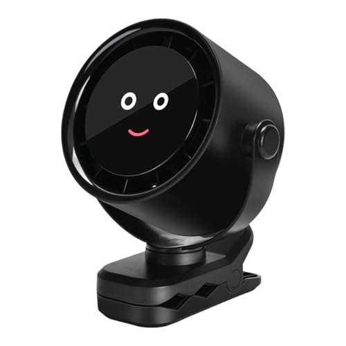 kinrguiyuez Tragbarer Klemmventilator - Tischklemmventilator Wiederaufladbar - Leise USB-Klimagerät Für Schlafzimmer Nachttisch Pendeln Kinderzimmer Boot Kinderwagen von kinrguiyuez