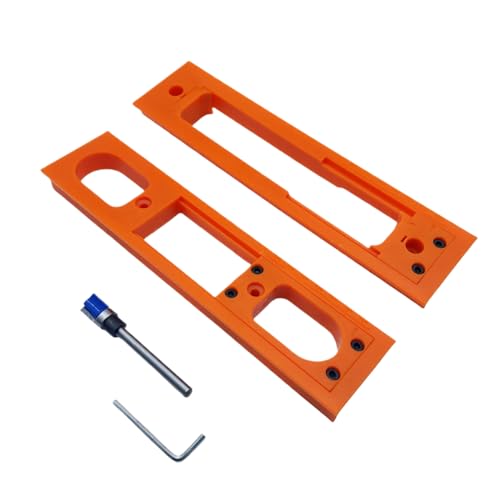 kinrguiyuez Türband Schablone | Türband Fräslehre | Leichtes Rutschfestes Montageset Für Anfänger Garage Reparatur Holzinstallation Außenbereich kinrguiyuez Türband Schablone | Türband Fräslehre | Leichtes Rutschfestes Montageset Für Anfänger Garage Reparatur Holzinstallation Außenbereich von kinrguiyuez