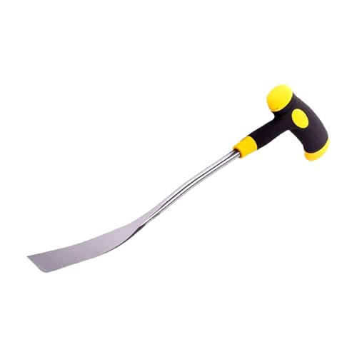 kinrguiyuez Unkrautstecher Handwerkzeug, Metall Unkrautstecher Handwerkzeug Gartenschaufel, Robustes Gartengerät Zum Ausgraben Von Unkraut Für Beet- Und Rasenpflege Im Freien von kinrguiyuez