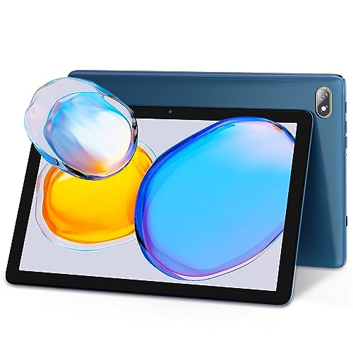 kinstone Gaming Tablet 10,1 Zoll, Octa-Core Prozessor 8GB RAM+256GB ROM(1TF erweiterbar),6000mAH Akku,5G WLAN,Google GMS Certified,Widevine L1,Face ID,Dual Kamera,Kinder Tablet,Braun von kinstone