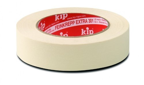 kip Abverkauf Sale% 3 Rollen Kreppband Feinkrepp Extra 301-48 - 50 m x 48 mm von kip