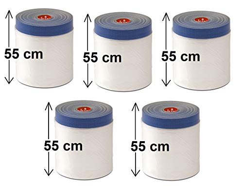 KIP Masker 3833 mit Gewebeband 0,55 m x 20 m - 5 Rollen von kip