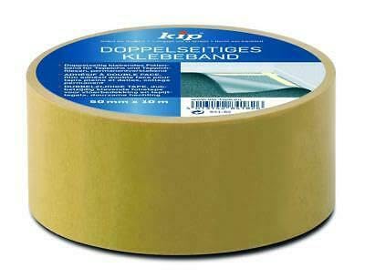 KIP Tape 841-73 Teppich Klebeband Doppelseitig 50mm x 5m von kip