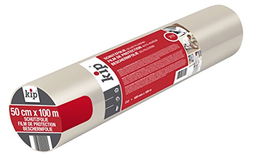 Kip 213-15 Schutzfolie Profi Abdeckfolie, 500 mm x 100 m, Transparent von kip