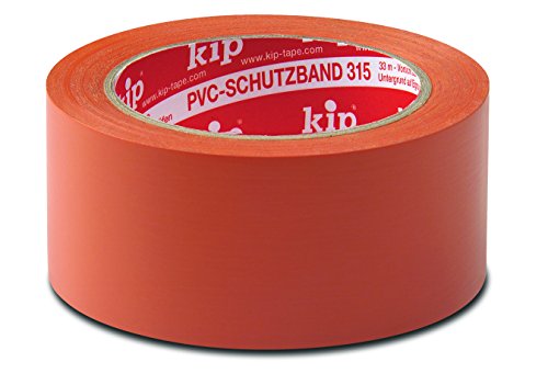 kip PVC-Schutzband 315-65 - Sehr formstabiles Premium PVC-Band für den Profibereich - orange 50mmx33m 50 mm x 33 m von kip