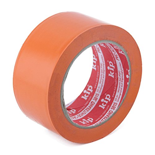 Kip 317 Pvc-Schutzband – Glatt, Orange 50mm x 33m von kip